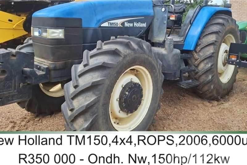New Holland TM 150 - ROPS - 150hp / 112kw Traktory