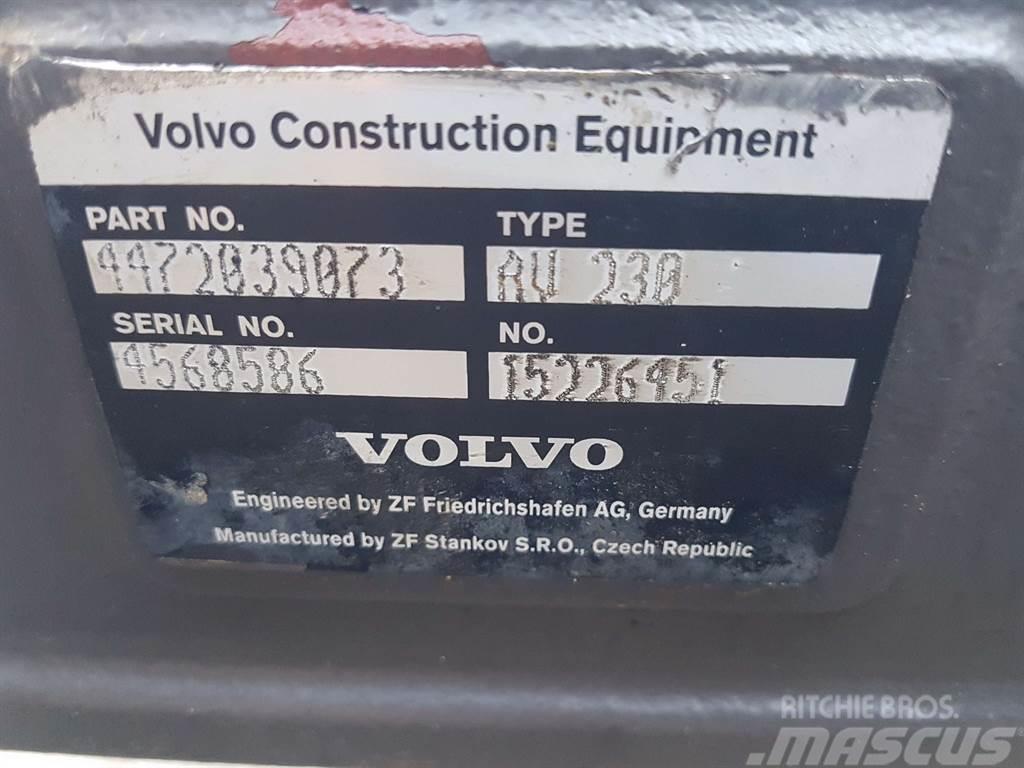 Volvo L30G-VOE15226451-ZF AV-230-Axle/Achse/As Nápravy