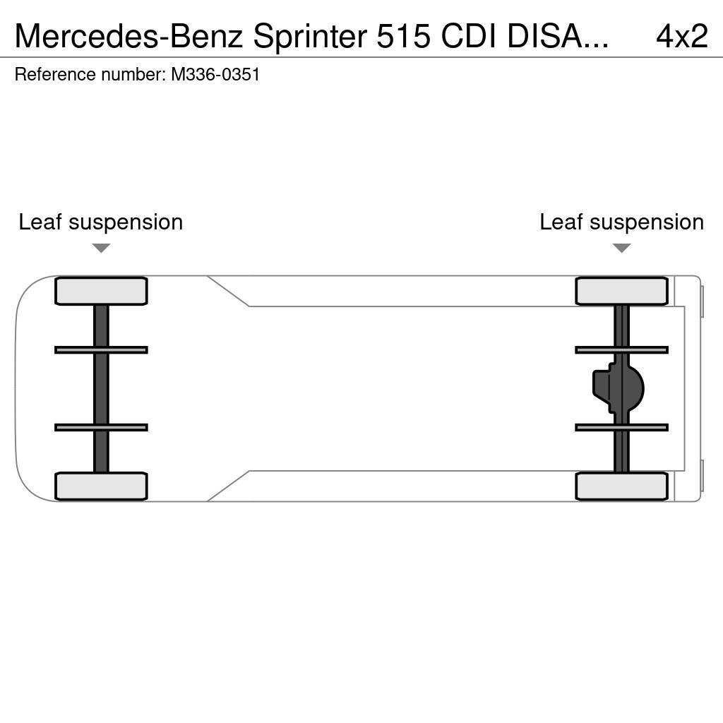 Mercedes-Benz Sprinter 515 CDI DISABLED RAMP Minibusy