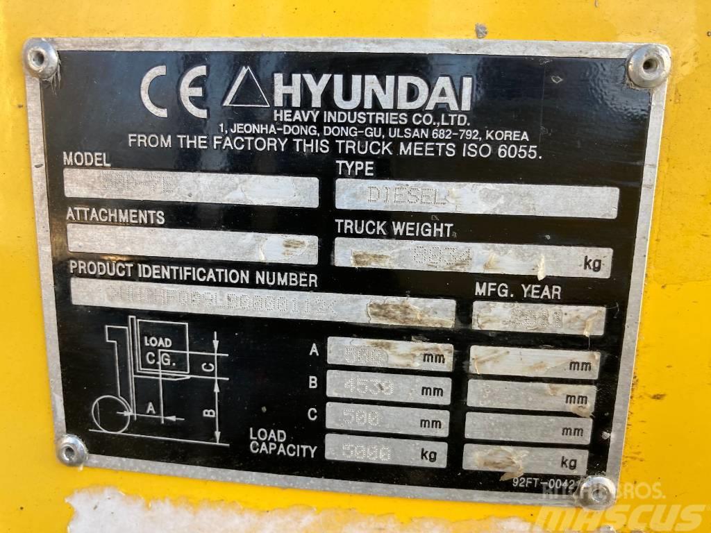 Hyundai 50 D-7 E Dieselové vozíky