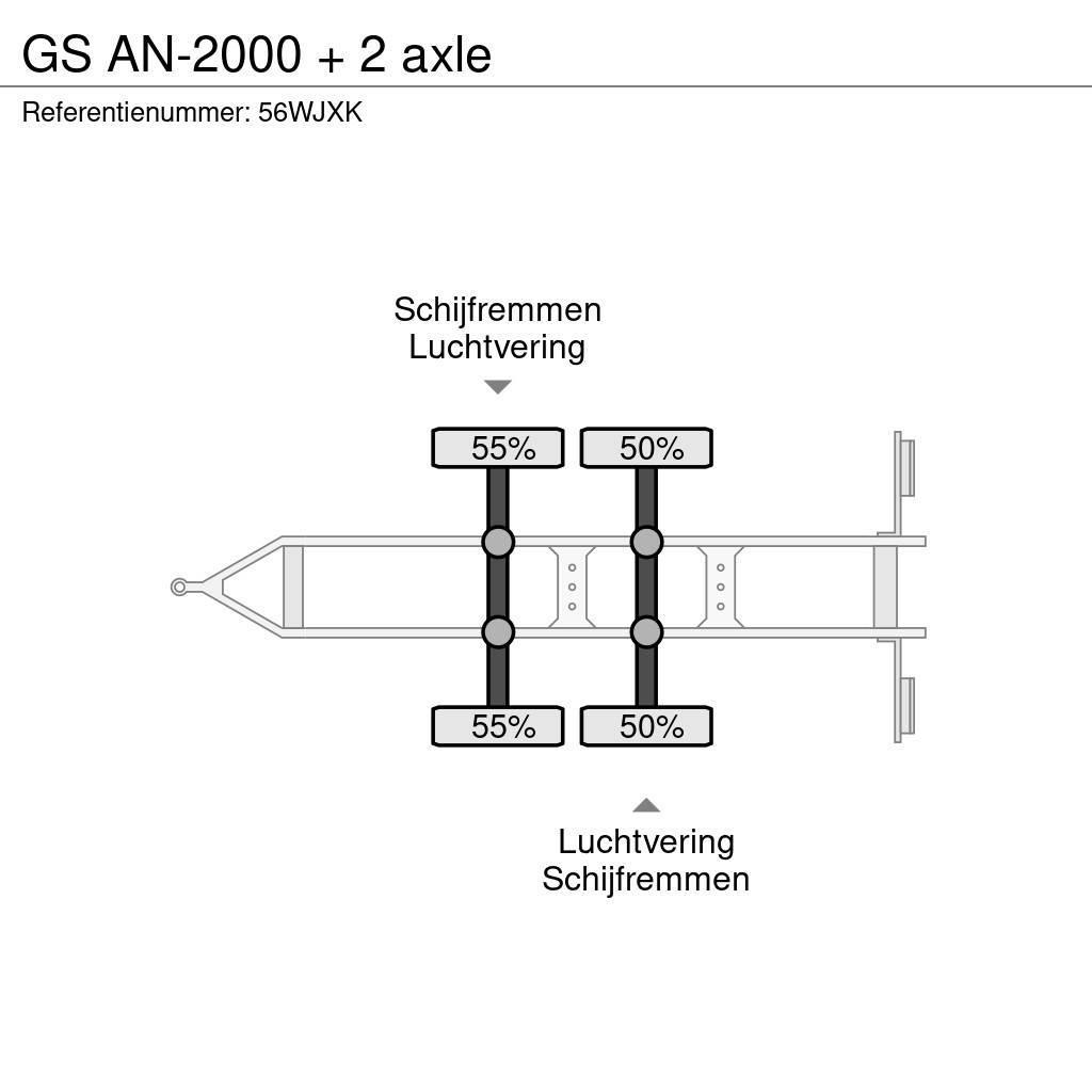 GS AN-2000 + 2 axle Valníky
