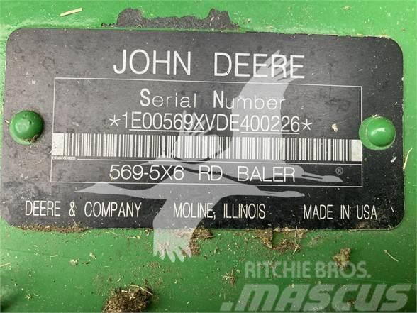 John Deere 569 Lisy na okrúhle balíky