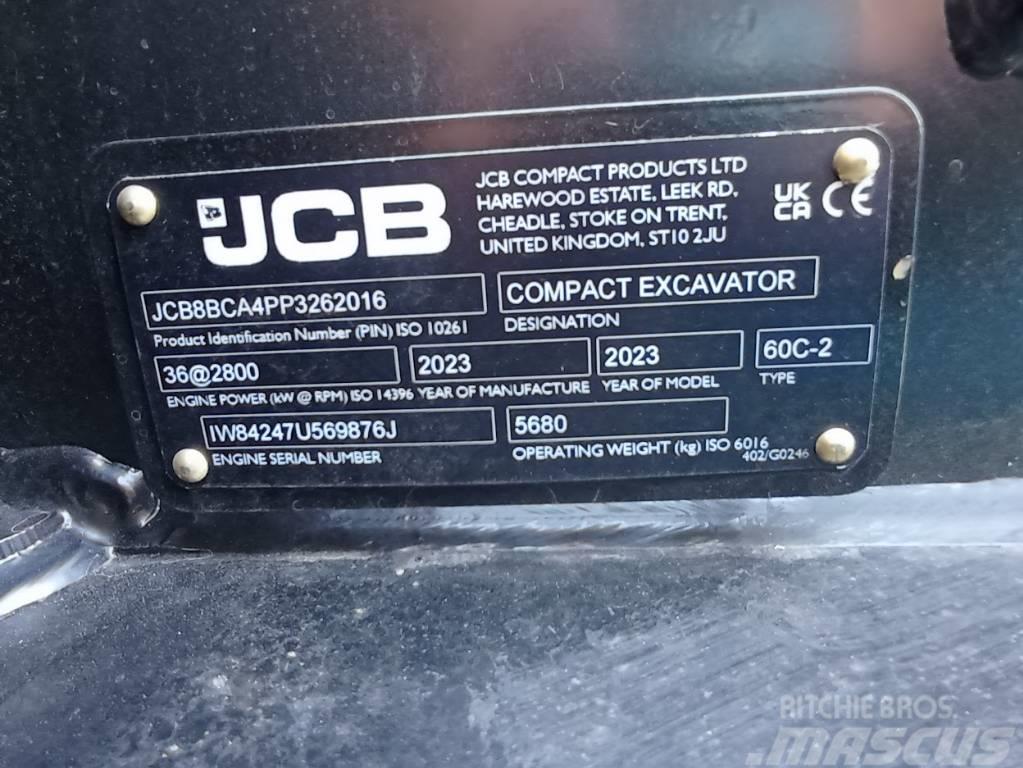 JCB 60 C-2 Mini rýpadlá < 7t