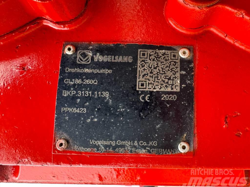 Vogelsang GL186-260QH Kalová čerpadla a miešadla