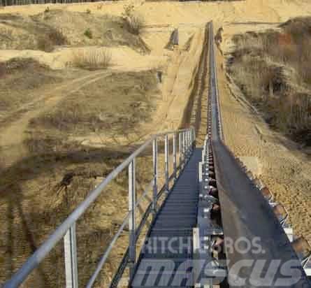  470 m conveyor belt system Landbandanlage Dopravníky