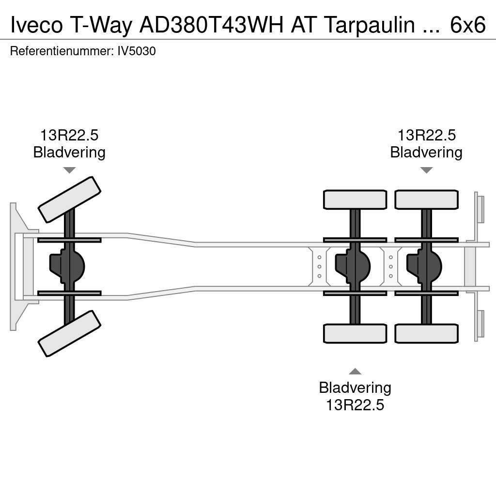 Iveco T-Way AD380T43WH AT Tarpaulin / Canvas Box Truck ( Nákladné vozidlá s bočnou zhrnovacou plachtou