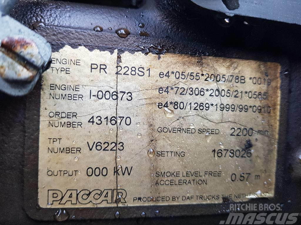 Paccar PR228S1 Motory