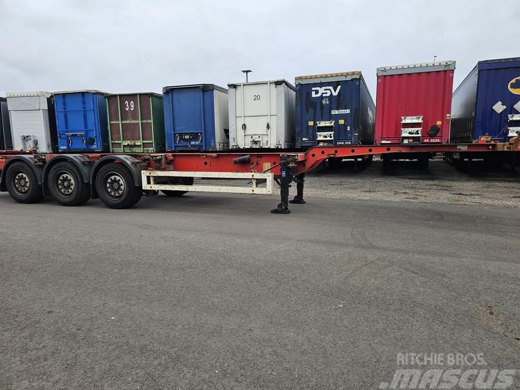 Krone SD 27 | 3 axle container chassis | 4740 kg | Saf D Kontajnerové návesy