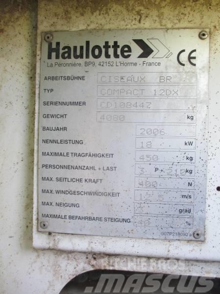 Haulotte Compact 12 DX Nožnicové zdvíhacie plošiny
