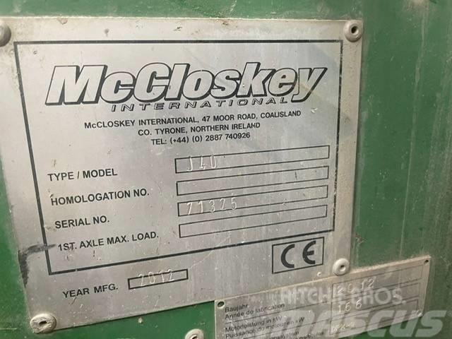 McCloskey J40 Mobilné drviče