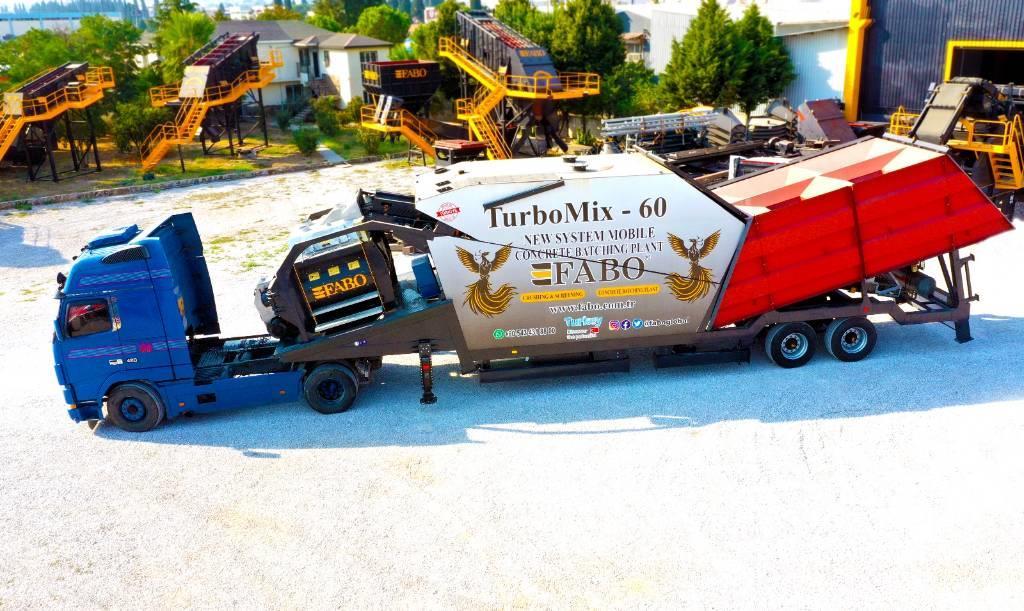  TURBOMIX-60 MOBILE CONCRETE MIXING PLANT Príslušenstvo betonárskych strojov a zariadení