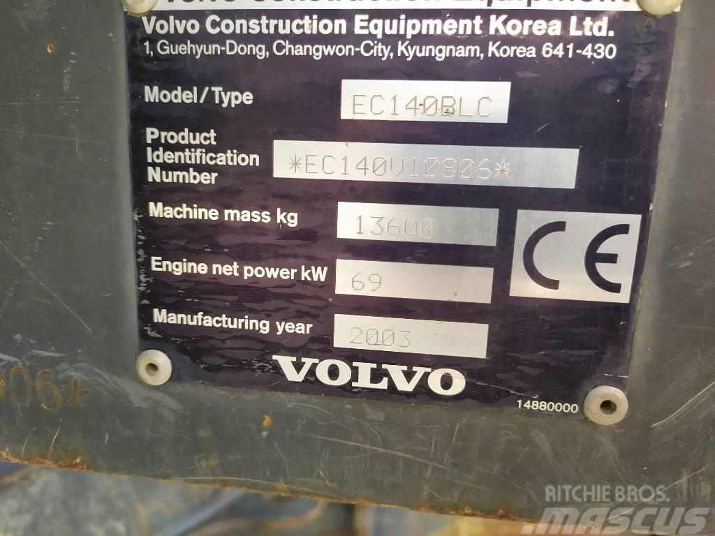 Volvo EC 140 B LC Pásové rýpadlá