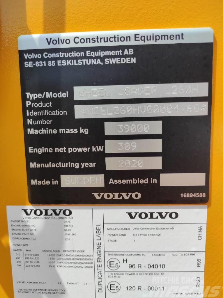 Volvo Wheel Loader L260H Kolesové nakladače