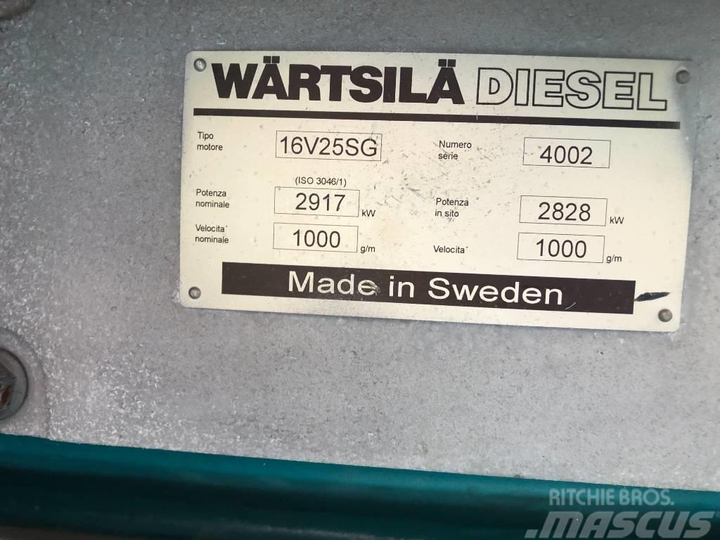 Wärtsilä 16V25SG Plynové generátory