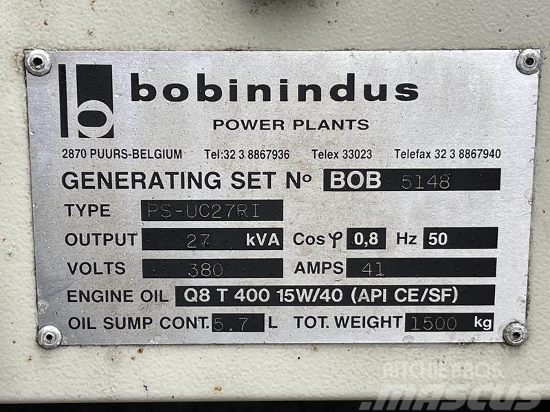 Bobinindus PS - UC 27 RI Naftové generátory