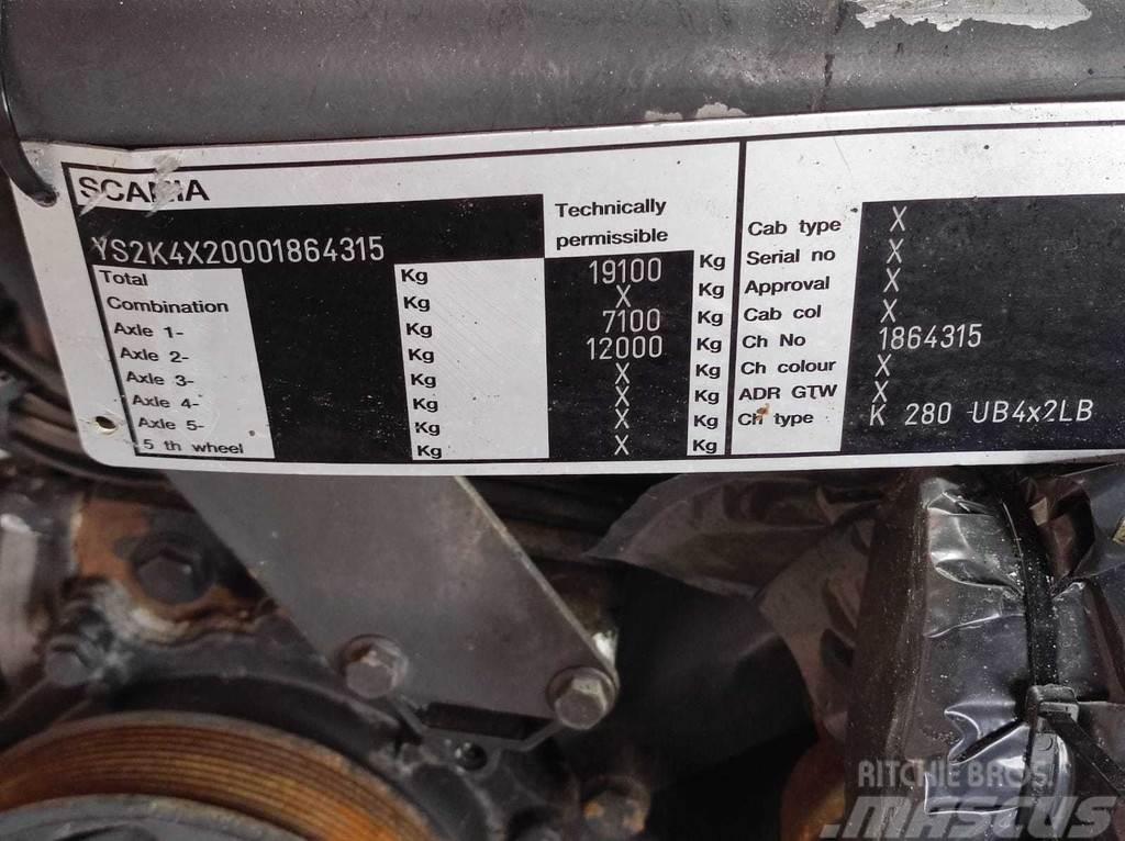 Scania DC9 29 / 280hp ENGINE Motory