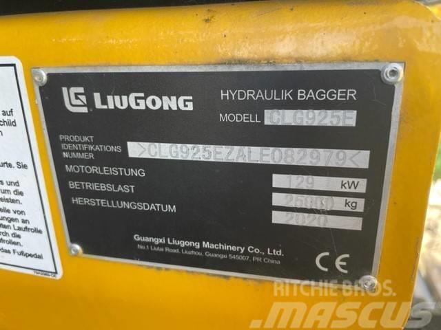 LiuGong CLG 925 E Pásové rýpadlá