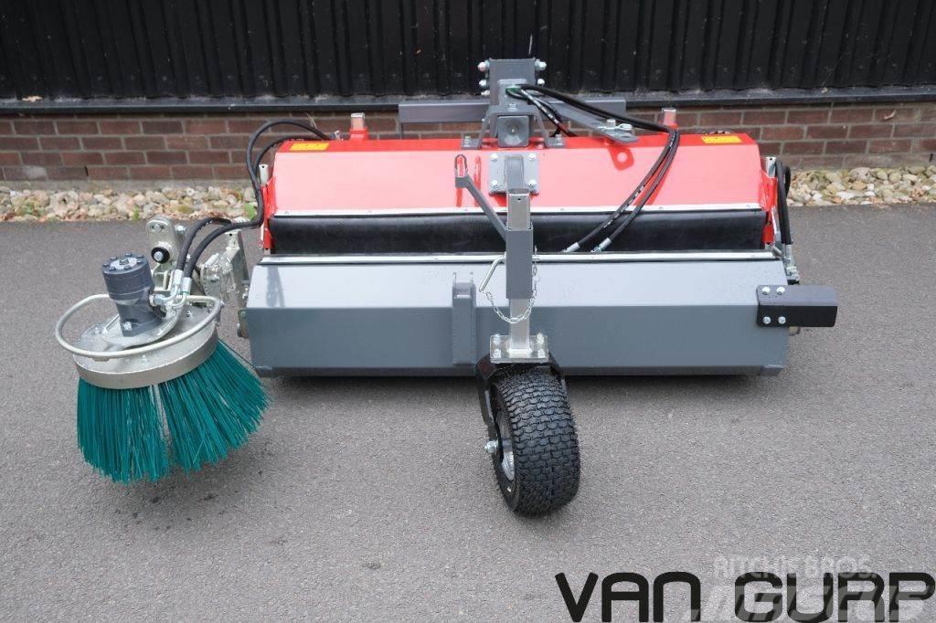Weidemann Veegmachine met hydraulische opvangbak en zijborst Zametacie stroje