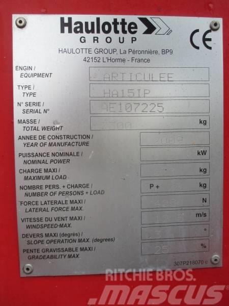 Haulotte HA 15 IP Kĺbové plošiny