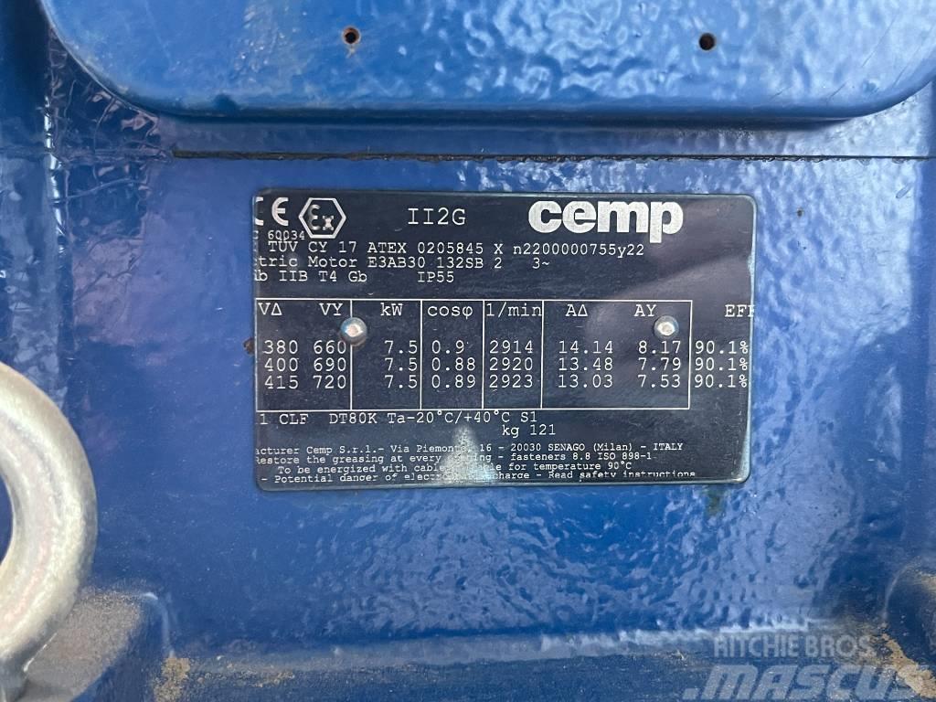  CEMP Electric Motor ATEX 400V 7,5kW 2900RPM Motory