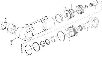 Volvo Kit reparare cilindru hidraulic - VOE15173429 Hydraulika