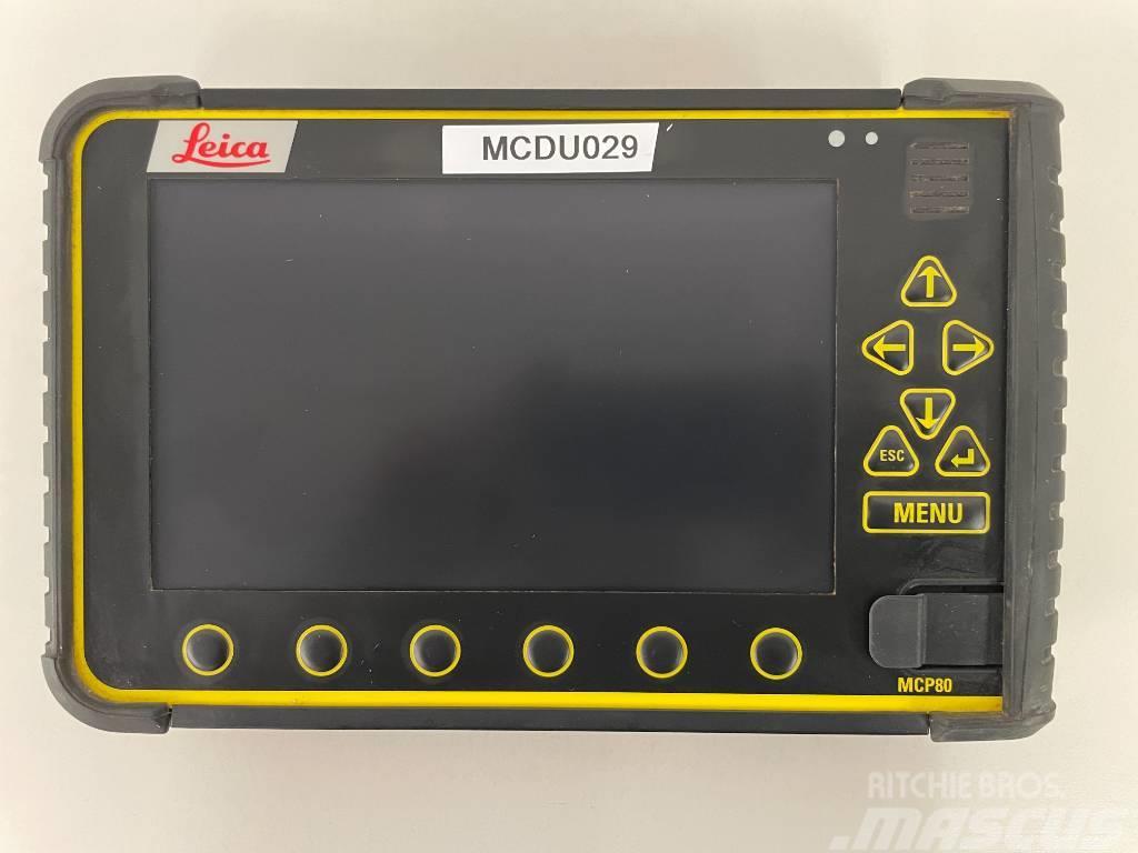 Leica MC1 GPS Geosystem Ďalšie komponenty