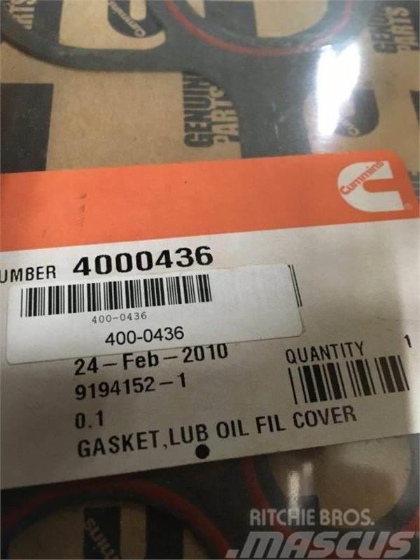 Cummins Oil Filter Gasket - 4000436 Ďalšie komponenty