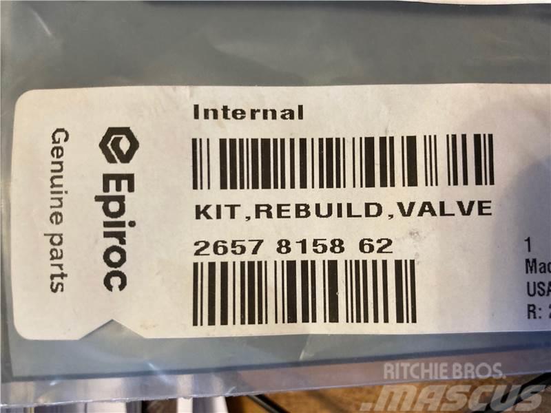Epiroc (Atlas Copco) Valve Rebuild Kit - 57815862 Príslušenstvo a náhradné diely k ​​vrtným zariadením
