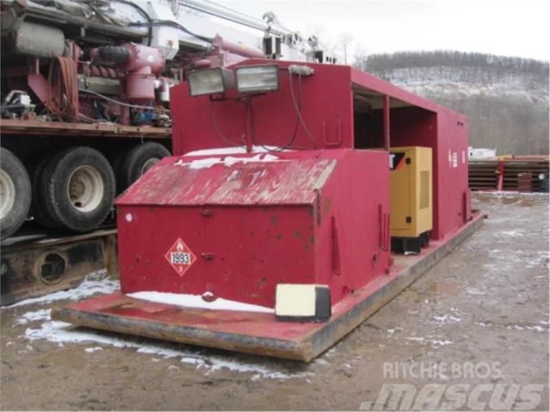  Schramm T130 Sub Base, GenSet House Drilling Equip Motory