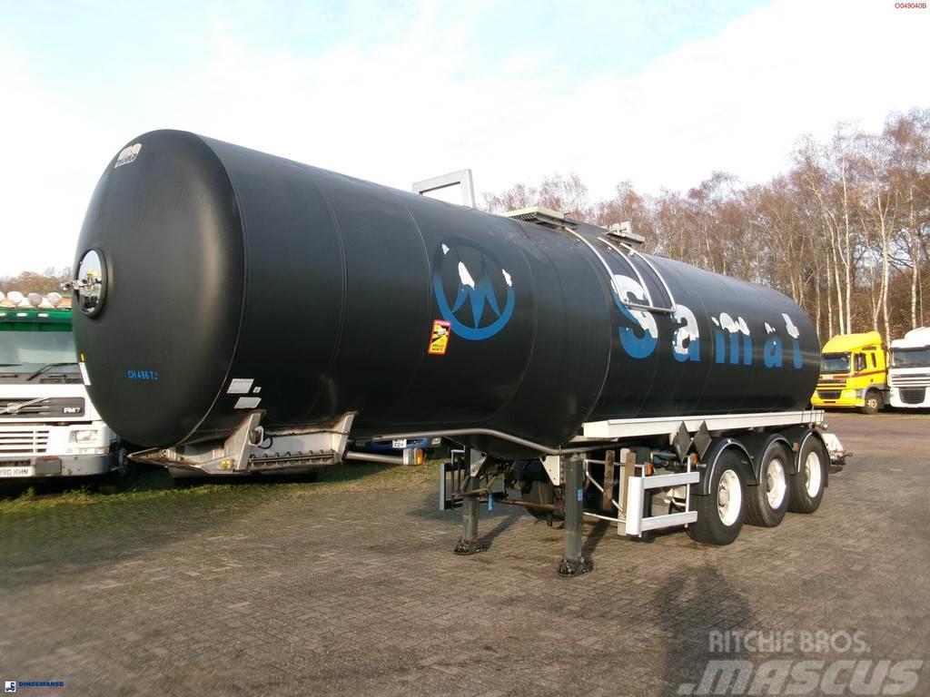 Magyar Bitumen tank inox 29.5 m3 / 1 comp + pump / ADR 13 Cisternové návesy