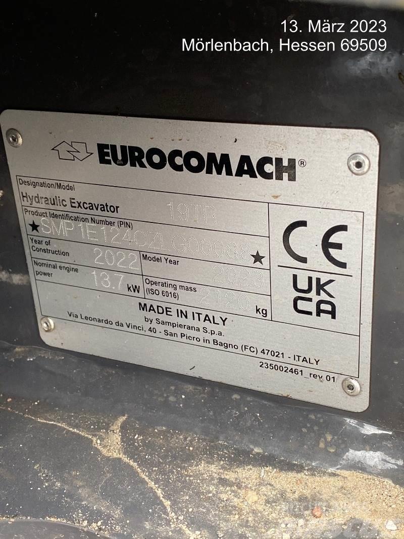 Eurocomach 19TR Mini rýpadlá < 7t