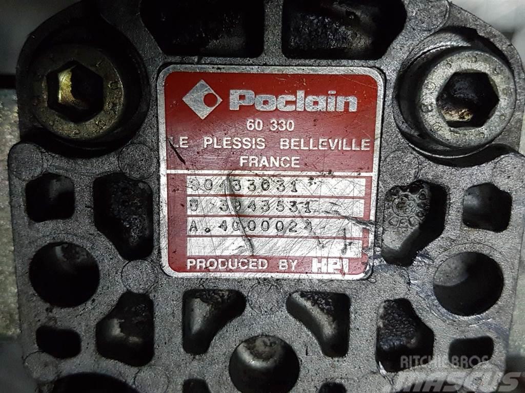 Poclain 904333031-W3943531-Hydraulic motor/Hydraulikmotor Hydraulika