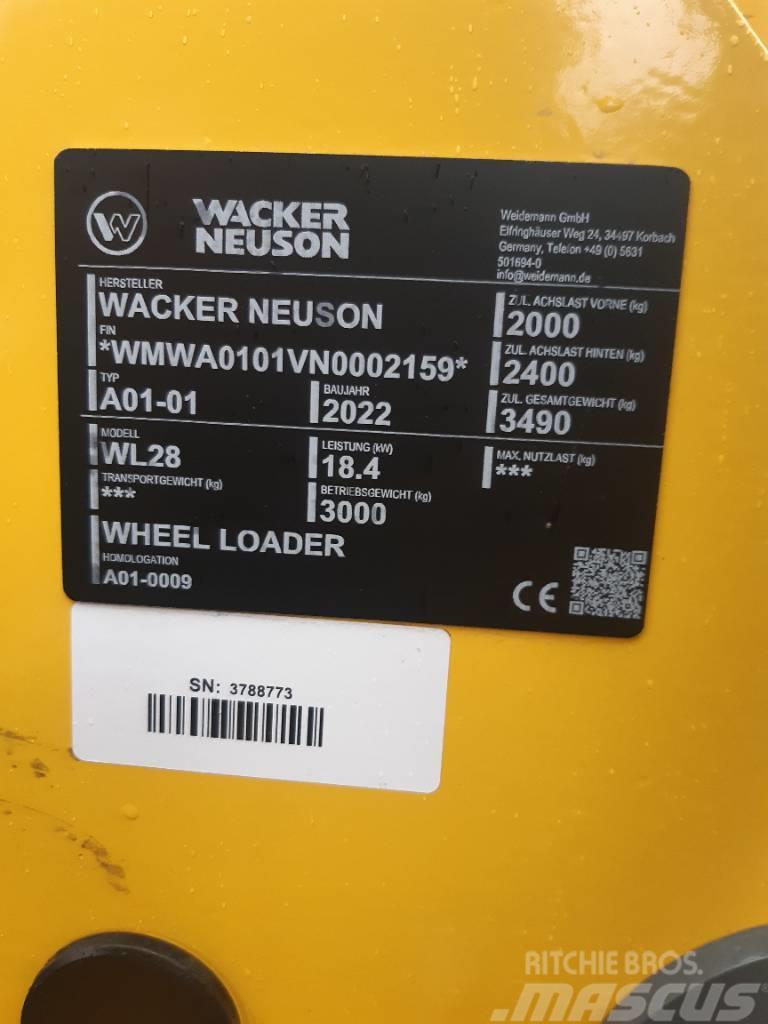Wacker Neuson WL28 Kolesové nakladače
