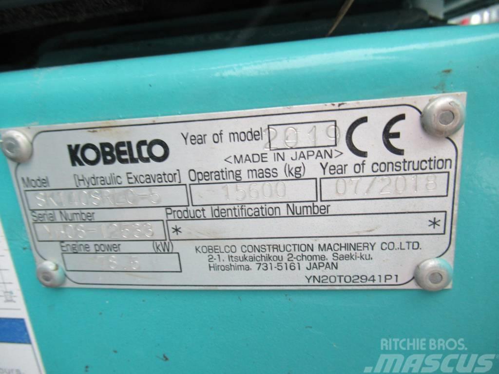 Kobelco SK 140 SR LC-5 / vain 4419h Pásové rýpadlá