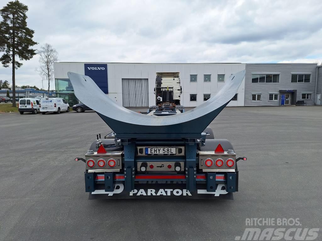 Parator 3-axl Lastväxlarsläp med tipp Demontovateľné prívesy