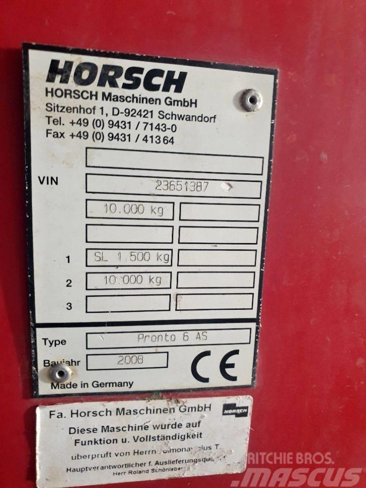 Horsch Horsch Pronto 6 AS s PPF + Horsch Maistro 8 RC Mechanické sejačky