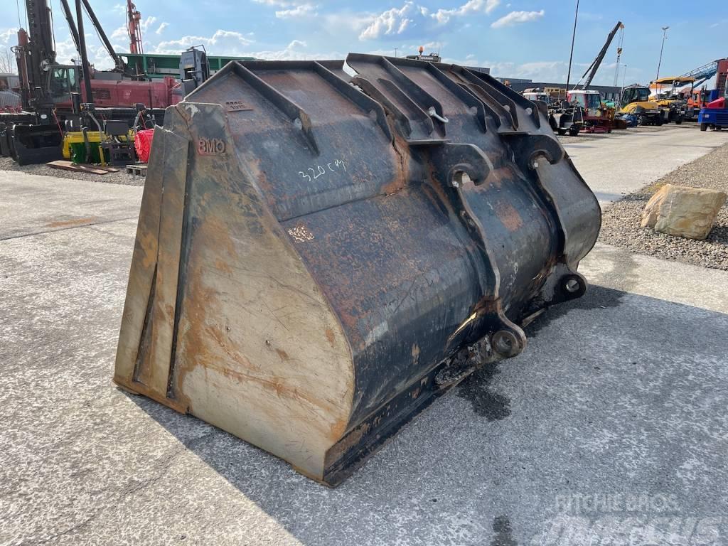 ABL Loading bucket 320cm Volvo L180 connection Lopaty