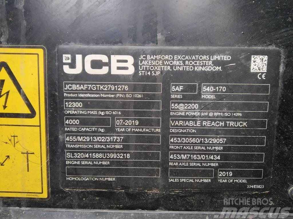 JCB 540-170 (220044 Z) Teleskopické manipulátory