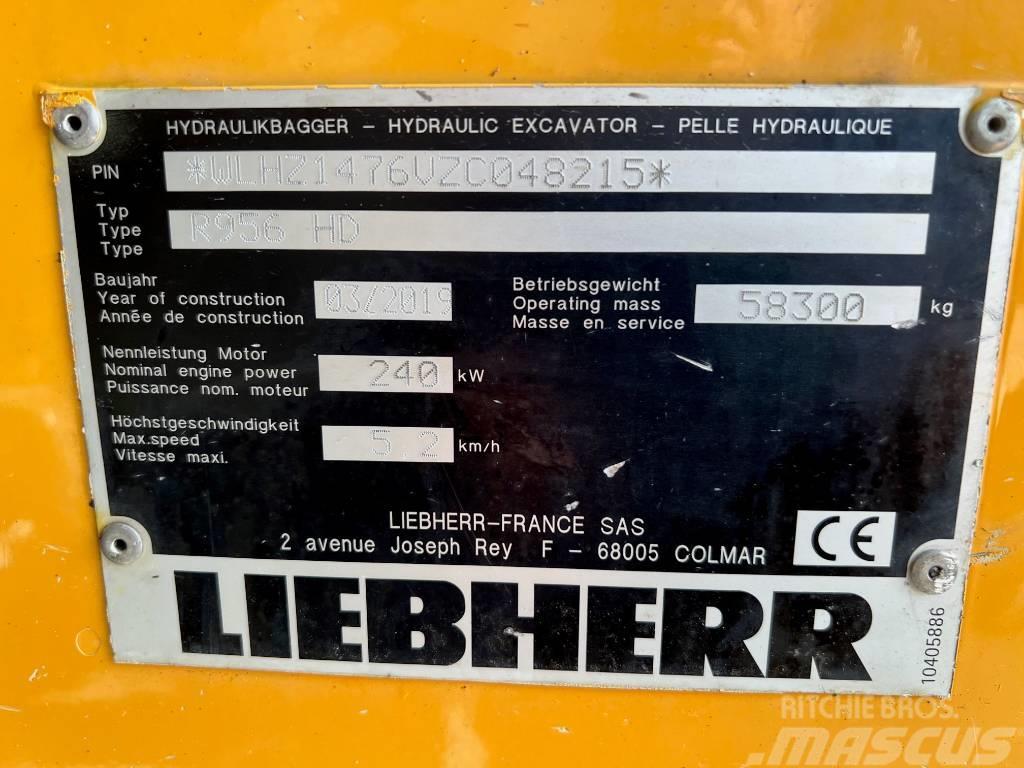 Liebherr R956 HD Pásové rýpadlá