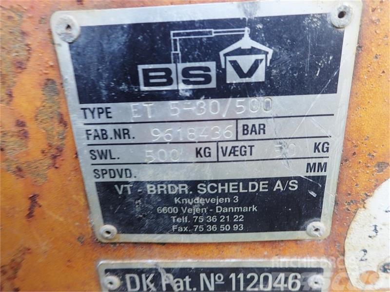 BSV Element tang 30 cm Type ET 5-30/500 Diely a zariadenia žeriavov