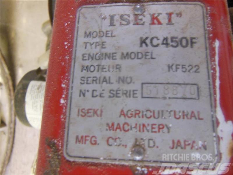 Iseki KF522 med kost Kompaktné traktory