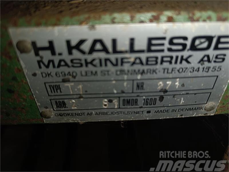  Kallesøe  T1 Reťazové píly a kliešte