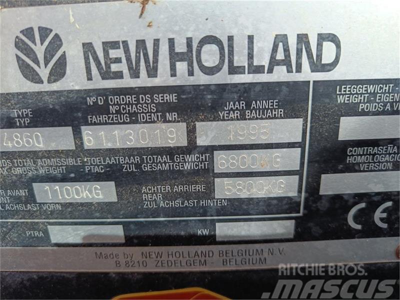 New Holland 4860 S MINI BIGBALLEPRESSER Lisy na hranaté balíky