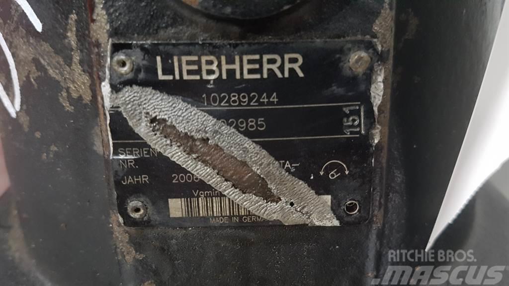 Liebherr 10289244 - Drive motor/Fahrmotor/Rijmotor Hydraulika