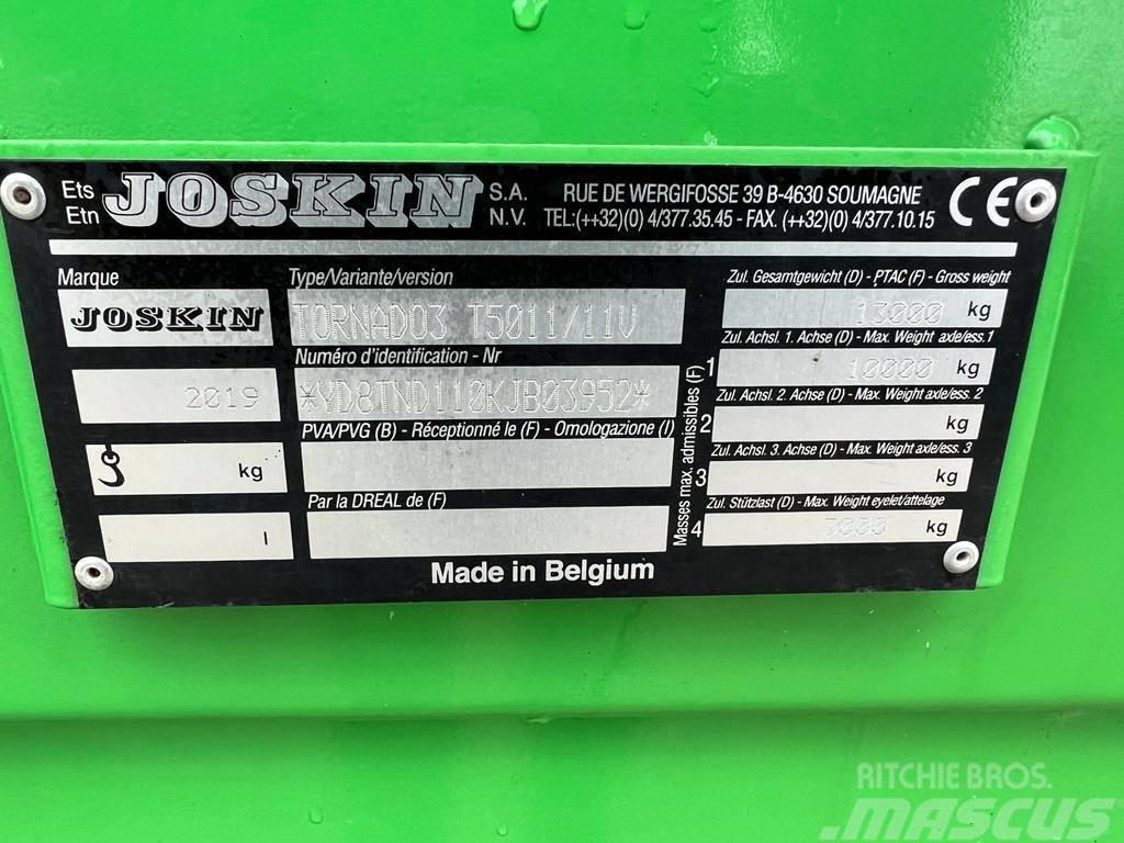 Joskin Tornado 3 T5011/11v Rozmetadlá maštaľného hnoja