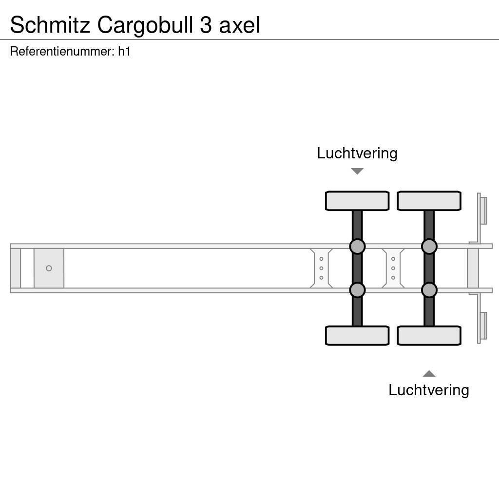 Schmitz Cargobull 3 axel Sklápacie návesy