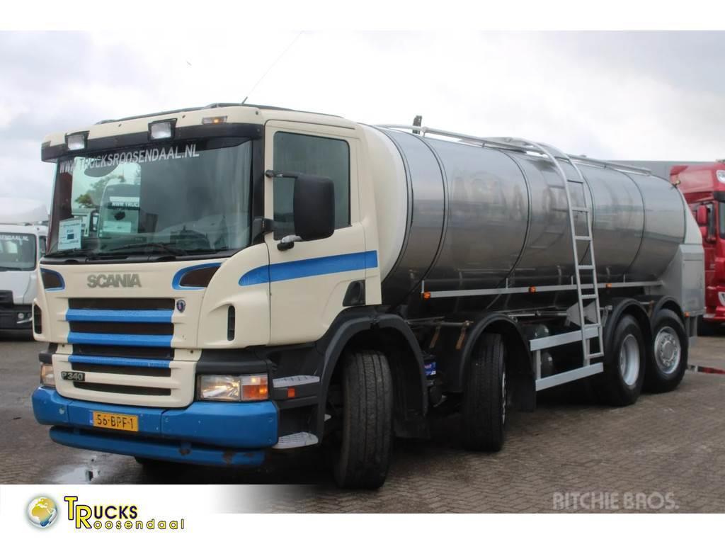 Scania P340 milk/water + 19.500 liter + 8x2 Cisternové nákladné vozidlá