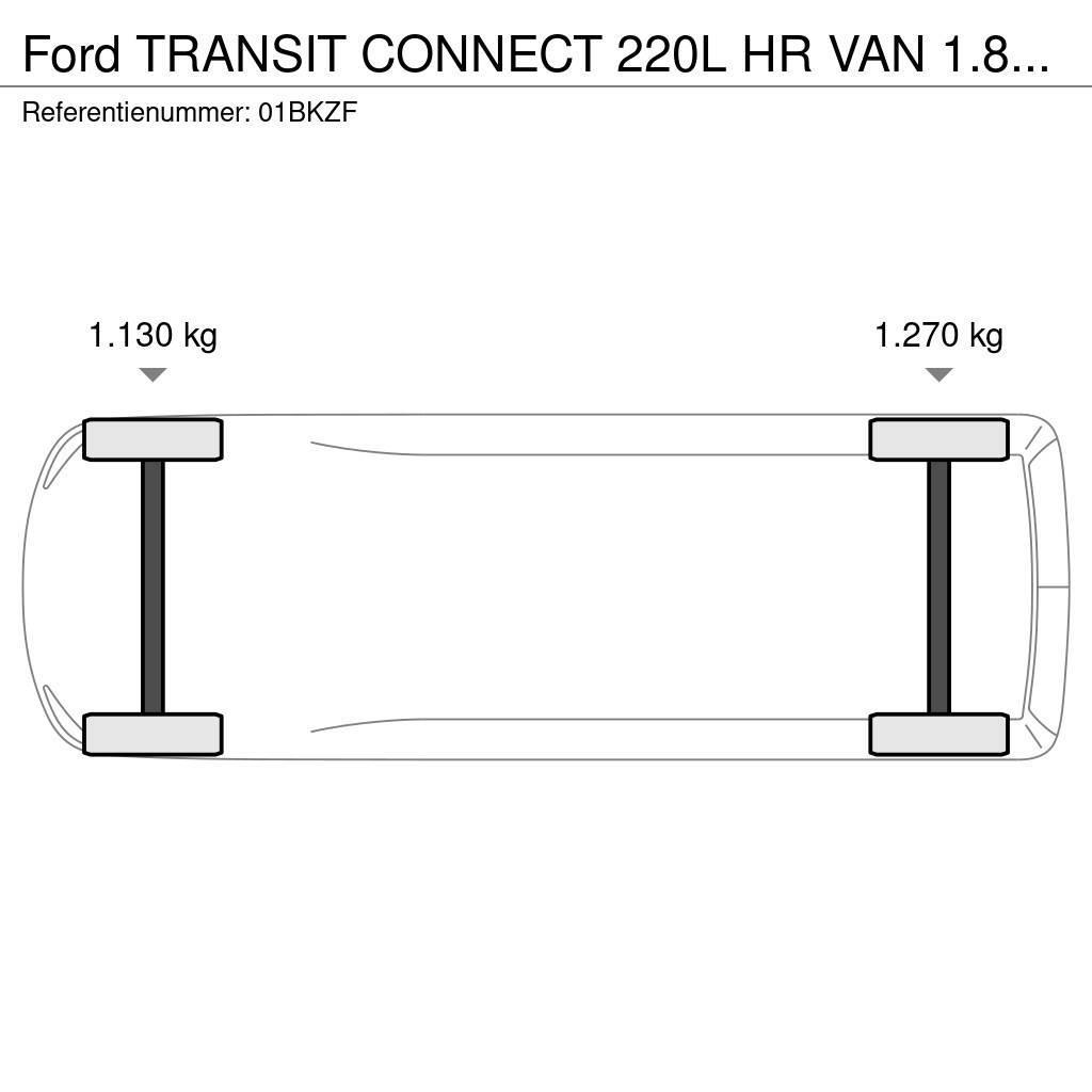 Ford Transit Connect 220L HR VAN 1.8TD 55 220L HR VAN 1 Skriňová nadstavba