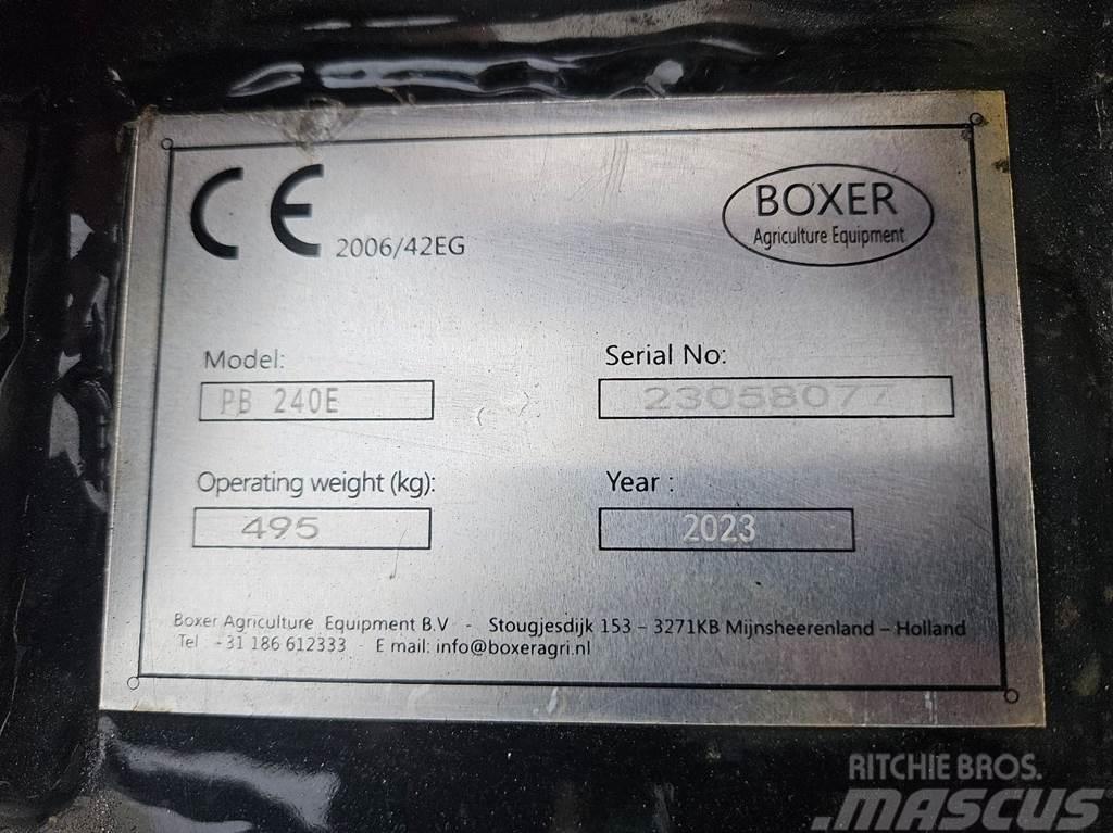 Boxer PB240E - Silage grab/Greifschaufel/Uitkuilbak Kŕmidlá, kŕmne žľaby