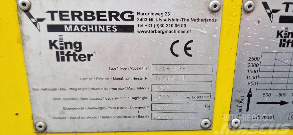 Terberg tkl 3x3 m Závesné vysokozdvižné vozíky